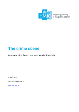 Free Download PDF Books, Crime Scene Incident Report Template