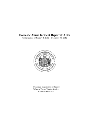 Free Download PDF Books, Domestic Abuse Incident Report Template