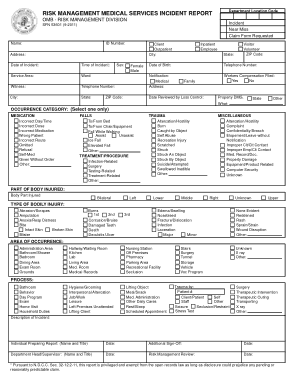 Free Download PDF Books, Medical Services Incident Report Template