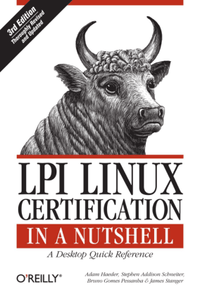 Free Download PDF Books, Lpi Linux Certification In A Nutshell 3rd Edition