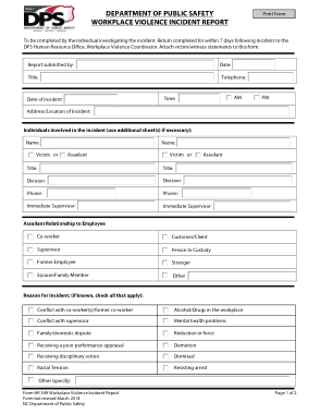 Free Download PDF Books, Workplace Incident Report Form Template