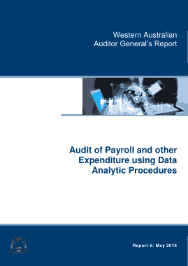 Free Download PDF Books, Data Analytics Audit Report Template