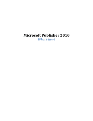 Free Download PDF Books, Microsoft Publisher 2010