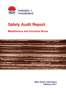 Free Download PDF Books, Safety Audit Report Template