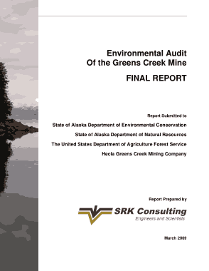 Free Download PDF Books, Environement Audit Final Report Template