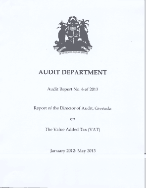 Free Download PDF Books, Audit Report Sample on Value Added Tax Template