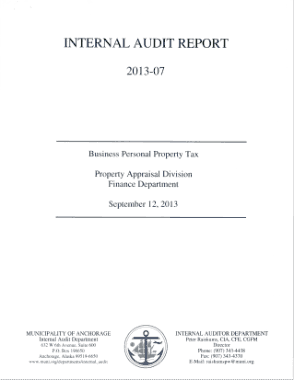Free Download PDF Books, Business Personal Property Tax Audit Report Template