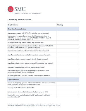 Free Download PDF Books, Laboratory Audit Checklist Report Template