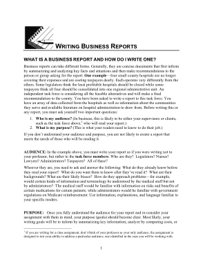 Free Download PDF Books, How To Write A Business Report Template