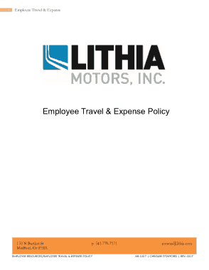 Free Download PDF Books, Employee Travel and Expense Report Template