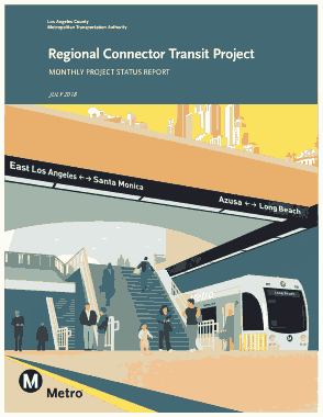 Free Download PDF Books, Regional Connector Transit Project Report Template