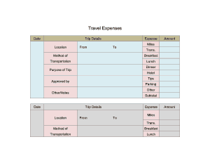 Free Download PDF Books, Sample Expense Report Template