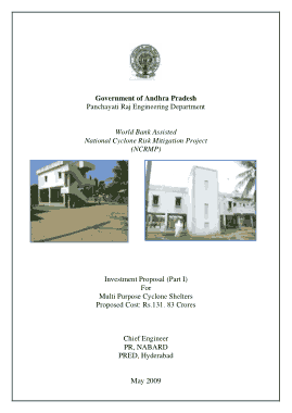 Free Download PDF Books, Preliminary Project Report For Construction of Cyclone Shelters Template