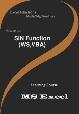 Free Download PDF Books, SIN Function _ How to use in Worksheet and VBA