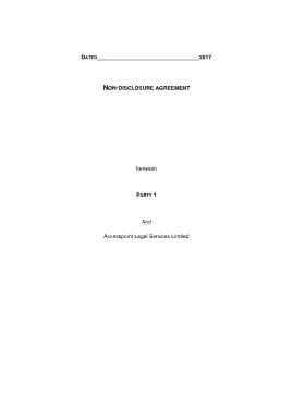 Free Download PDF Books, Consultant Non Disclosure Agreement Template