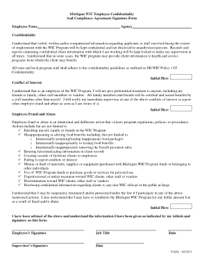 Free Download PDF Books, Employee Confidentiality Agreement Signature Form Template