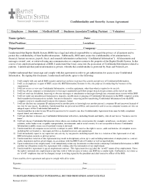 Free Download PDF Books, Employee Confidentiality and Security Access Agreement Template