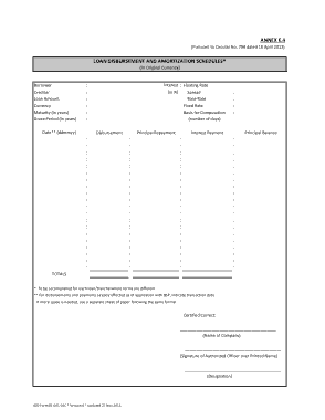 Free Download PDF Books, Loan Disbursement And Amortization Schedule Template