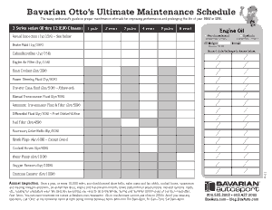 Free Download PDF Books, Ultimate Maintenance Schedule Template