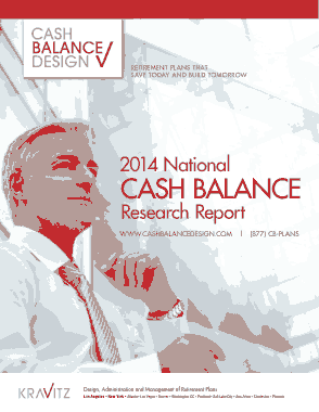 Free Download PDF Books, National Cash Balance Research Report Template