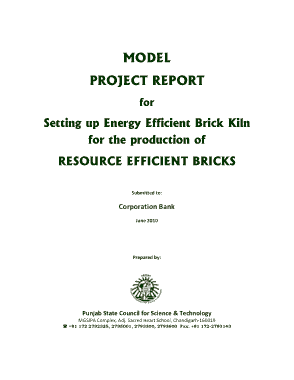 Free Download PDF Books, Manufacturing Model Project Report Template