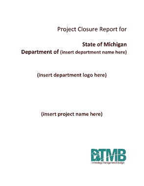 Free Download PDF Books, Project Closure Report Sample Template