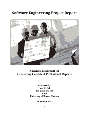 Free Download PDF Books, Sample Software Project Report Format Template