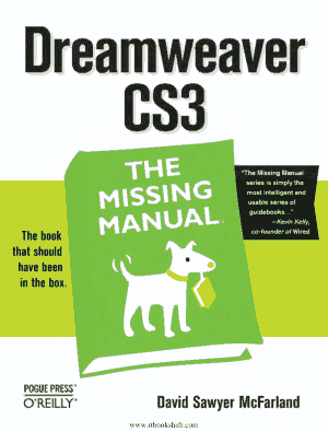 Free Download PDF Books, Dreamweaver CS3 The Missing Manual, Pdf Free Download