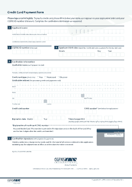 Free Download PDF Books, Credit Card Payment Form Sample Template