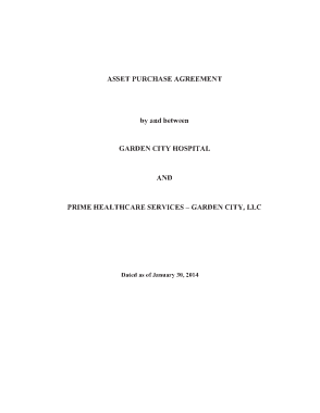 Free Download PDF Books, Hospital Asset Purchase Agreement Template