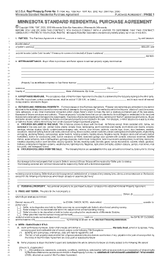Free Download PDF Books, Standard Property Purchase Agreement Template
