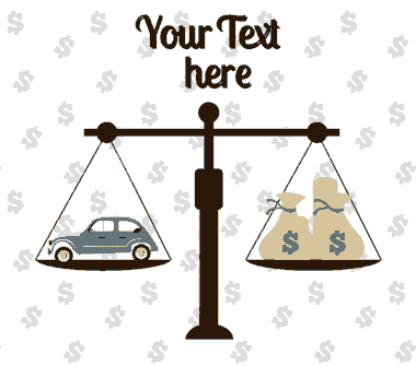 Free Download PDF Books, Business Background Car Money Icons Free Vector