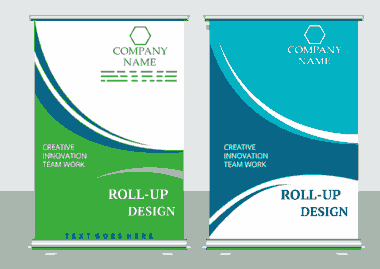 Free Download PDF Books, Company Poster Decor Modern Roll Free Vector