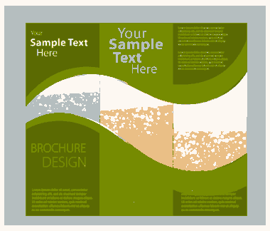 Free Download PDF Books, Trifold Brochure Free Vector