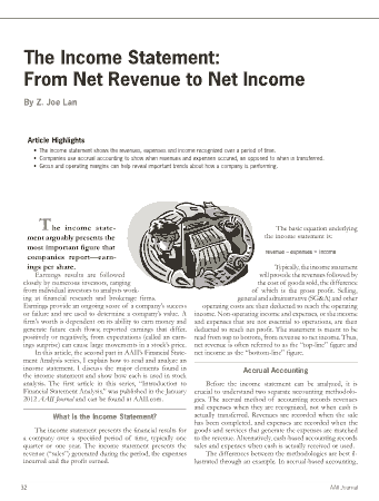 Free Download PDF Books, The Income Statement From Net Revenue To Net Income Template