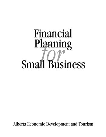 Free Download PDF Books, Financial Plainning for Small Business Template