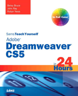 Free Download PDF Books, Sams Teach Yourself Dreamweaver CS5 in 24 Hours