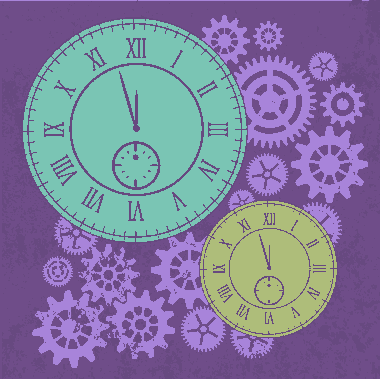 Free Download PDF Books, Clocks Background Grungy Gears Backdop Classical Decoration Free Vector