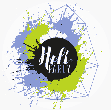 Free Download PDF Books, Holi Party Background Colorful Scattered Grunge Decor Free Vector
