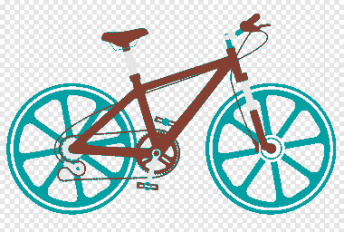 Free Download PDF Books, Bicycle Advertising Background Bright Colorful Modern Design Free Vector
