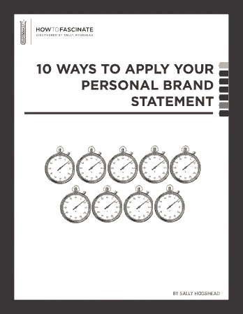 Free Download PDF Books, 10 Ways to Personal Brand Statement Marketing Template