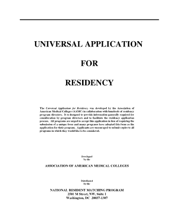 Free Download PDF Books, Residency Application Personal Statement Template