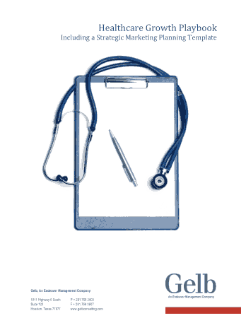 Free Download PDF Books, Healthcare Strategic Marketing Planning Sample Template