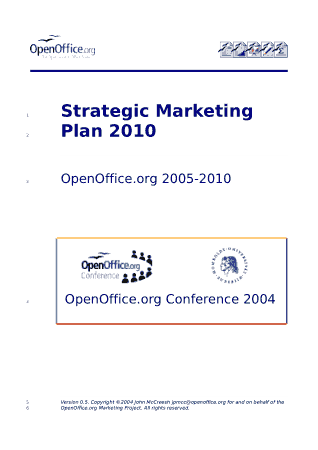 Free Download PDF Books, Printable Strategic Marketing Plan Template
