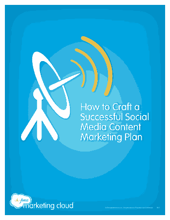 Free Download PDF Books, Social Media Content Marketing Plan Template