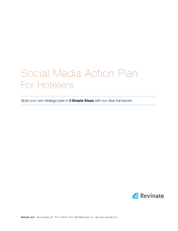 Free Download PDF Books, Social Media Marketing Action Plan Template