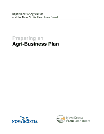Free Download PDF Books, Agri Business Plan Sample Template