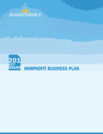 Free Download PDF Books, Nonprofit Business Plan Template