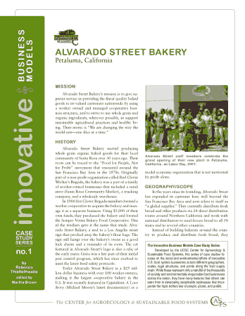 Free Download PDF Books, Street Bakery Business Plan Template