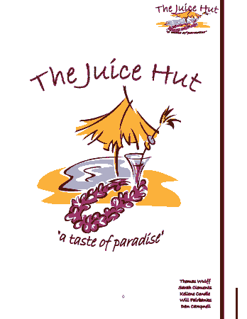 Free Download PDF Books, The Juice Hut Business Plan Template